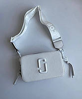 Модная женская белая сумка Marc Jacobs Марк Джейкобс Якобс