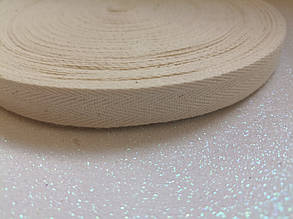 Кіперна стрічка ХБ 1.5см молочна