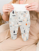 Ползунки интерлок с резинкой 18 размер (56 см )