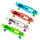Скейт Пенні борд Penny Board світиться прозорий з LED підсвічуванням 850 (рожеві колеса), фото 3