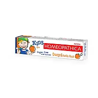 Зубна паста ASTERA HOMEOPATHICA KIDS 4+ Orange & Vanilla Rush 50 мл