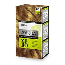 Фарба для волосся KOLORA ZERO – 8.3 Блискуче золото