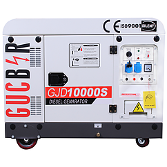 Дизельний генератор GJD10000-S  1Ф 220В  7,2 кВт