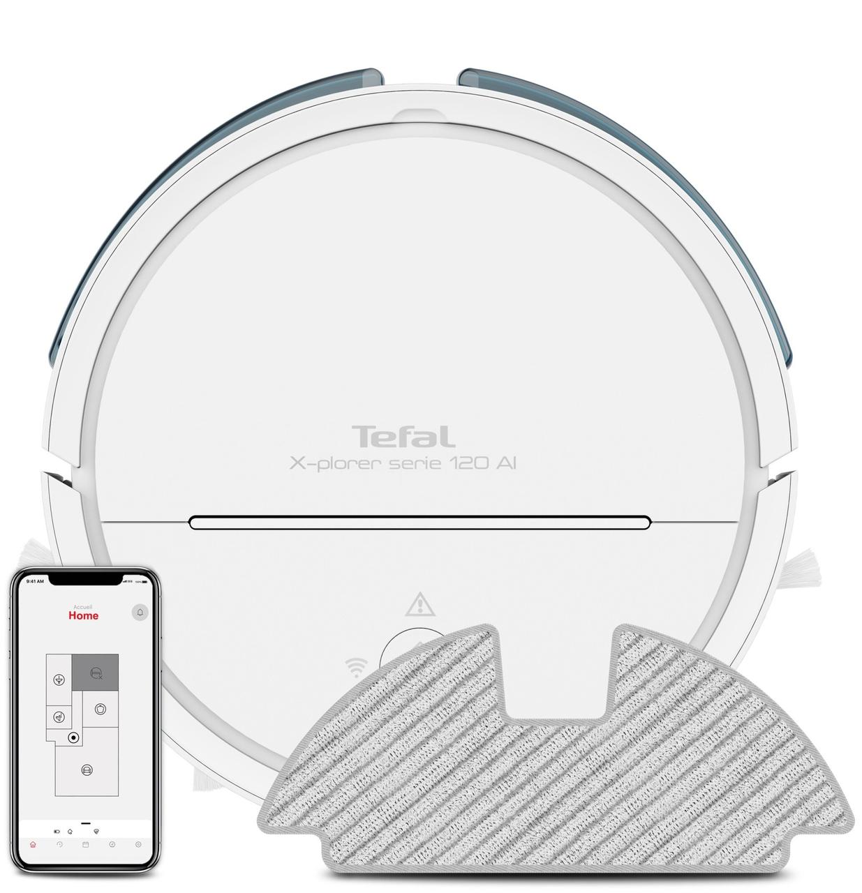 Пилосос автоматичний (робот) Tefal Xplorer Serie 120 AI RG7867