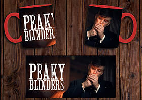 Чашка "Річі козирки" / Кружка Peaky Bllders No1 Червоний