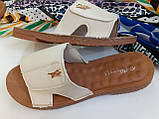 Шльопанці жіночі на повну ногу екошкіряні, фото 6