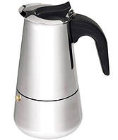 Стальна гейзерна кавоварка EMPIRE (300мл/9 чашок)