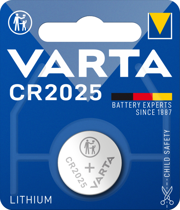 Батарейка VARTA CR2025 3V BL1 LITHIM