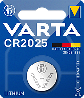 Батарейка VARTA CR2025 3V BL1 LITHIUM