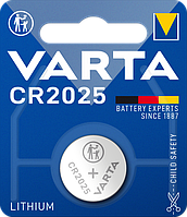 Батарейка VARTA CR2025 3V BL1 LITHIM