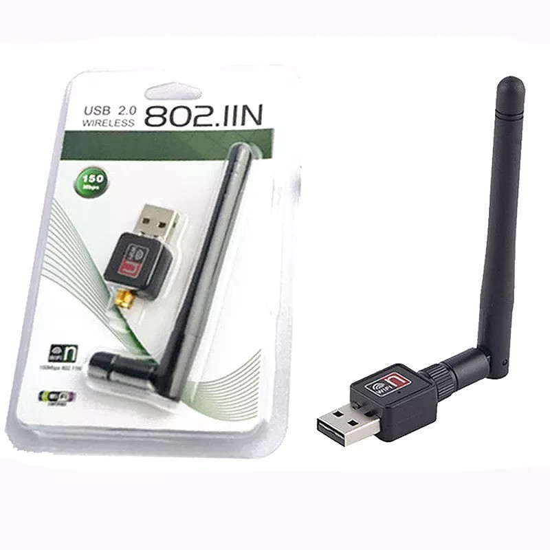 USB Wi-Fi адаптер мережевий 900 Mbps з антеною, Швидкісний wi-fi адаптер, фото 1