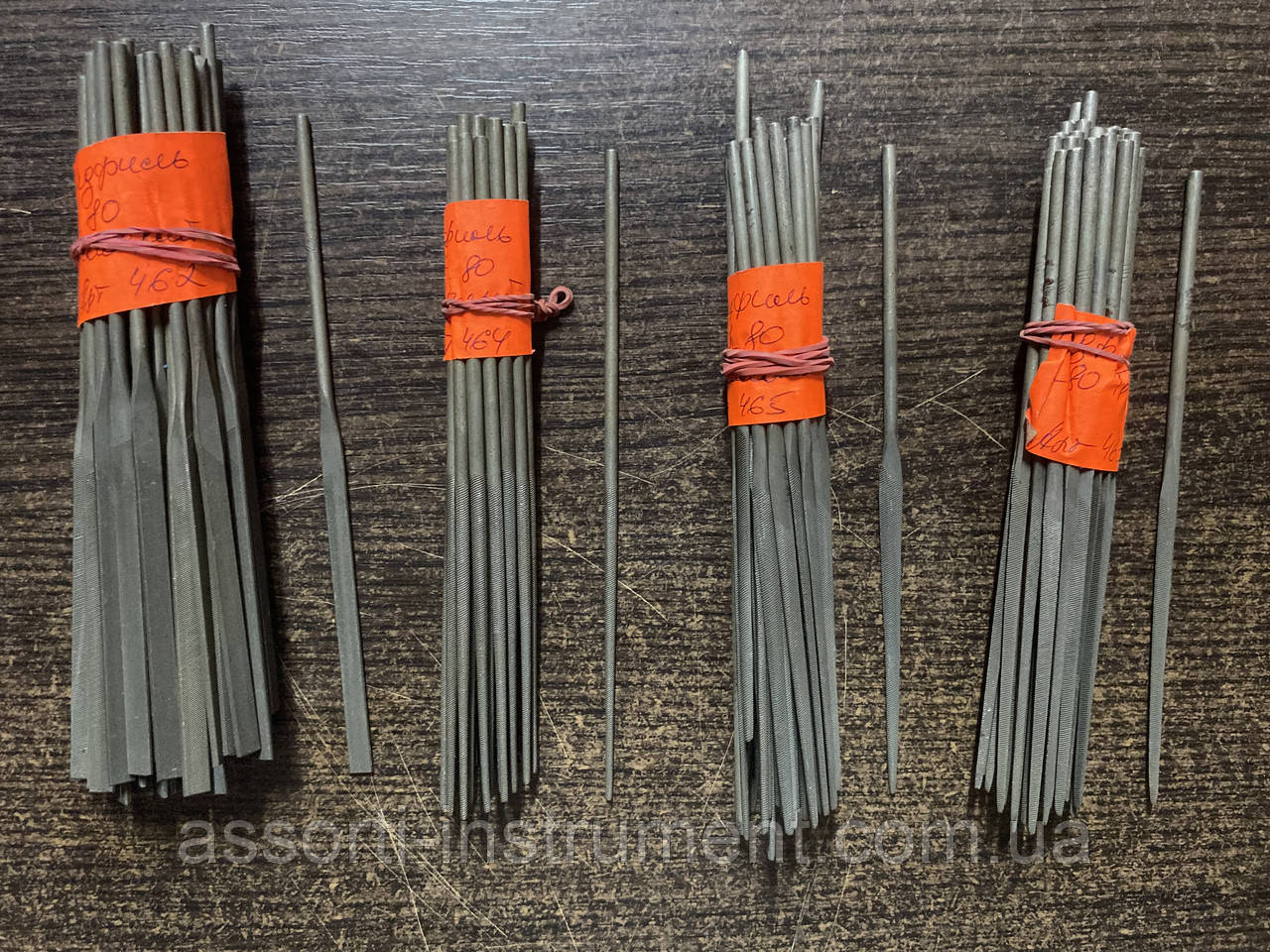 Надфіля L80 Плоский, L80 Тригранний,L80 Круглий,L80 Овальний, фото 1