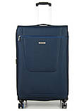 Валіза велика L тканина синя 79х47х30(+5)см/99л/3.5кг/Airtex 825, фото 2