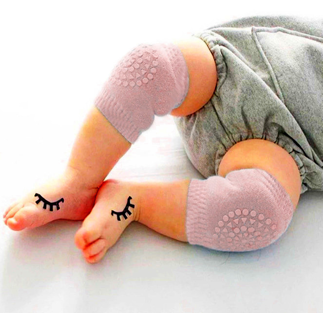 Наколінники антиковзкі дитячі Children Thicken Knee Protector Rose, фото 1