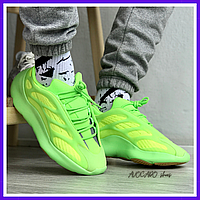 Кроссовки мужские и женские Adidas Yeezy 700 v3 / Адидас Изи буст 700 в3 салатовые зеленые