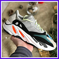 Кроссовки мужские и женские Adidas Yeezy Boost 700 wave runner / Адидас Изи буст 700 вейв замшевые