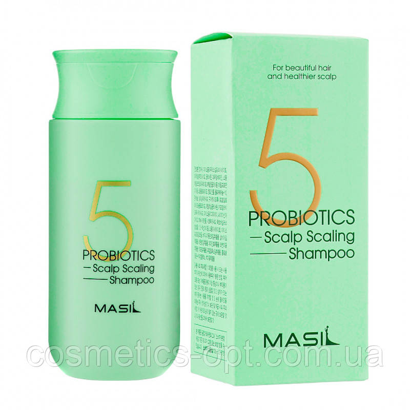 Шампунь глибокої очистки з пробіотиками Masil 5 Probiotics Scalp Scaling Shampoo, 150 мл