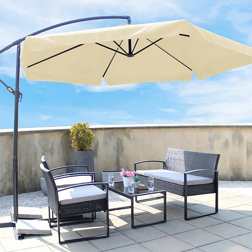 Купить Садовый зонт с наклоном большой угловой Garden 3.5м на боковой ...