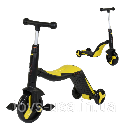 Самокат — велобіг — велосипед "3 в 1" TM Best Scooter  арт. 10993, фото 1