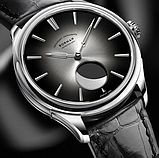 Модний класичний годинник borman з японським механізмом і автопідзаводом зі шкіряним ремінцем, фото 6
