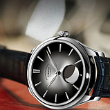 Модний класичний годинник borman з японським механізмом і автопідзаводом зі шкіряним ремінцем, фото 7