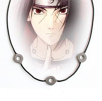 Аксессуар Итачи Учиха цепочка-шнурок "Акацуки", 48 см - Itachi Uchiha Necklace, Akatsuki