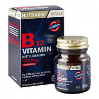 Дієтична добавка "Вітамін В12" NUTRAXIN, 60 таблеток