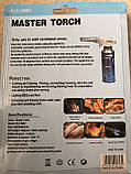 Пальник насадний MASTER TORCH на газові портативні балончики, фото 9