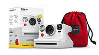 Фотоапарат миттєвого друку Polaroid Now + сумка - Polaroid Now Camera + Pouch