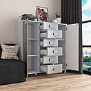 Комод (на 6 ящиків і 2 ніші з полицями), фото 2