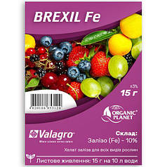 Brexil Fe (Брексіл Залізо), мікроелементи в хелатній формі, 15 г, Valagro