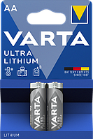Батарейки VARTA ULTRA LITHIUM AA 1.5V BLI2