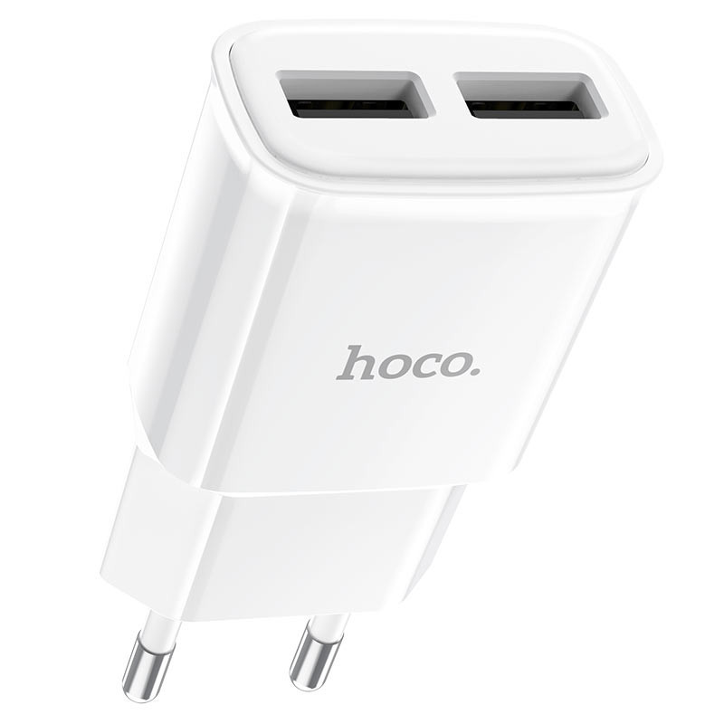 СЗП HOCO C88A (2USB/2.4A) білий