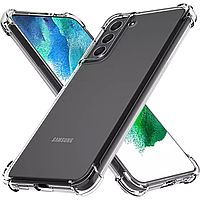 Чехол WXD Силикон противоударный для Samsung Galaxy S20 FE прозрачный