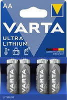 Батарейки VARTA ULTRA LITHIUM AA 1.5V BLI4