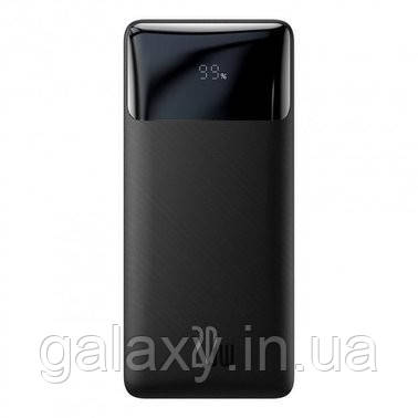 Повербанк Baseus 30000mAh 20W 2хUSB/Type-C PD/QC Bipow Digital Display Black