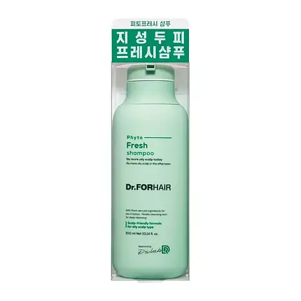 Рослинний шампунь для чутливої шкіри голови Dr.Forhair Phyto Therapy Shampo, 300 мл, фото 2