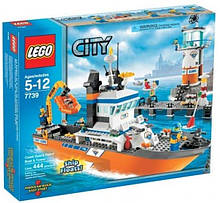 Lego CITY 7739 Корабель і Вежа служби берегового спостереження