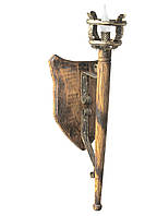 Деревянное бра "Факел римский" удлиненный L= 730мм на 1 лампу