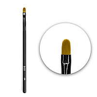 D.I.S Пензель для гелю овальний # 5-R  SYNTETIC