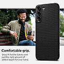 Чохол Spigen для Samsung Galaxy S22 Plus — Liquid Air, Matte Black (ACS03953), фото 6