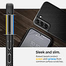 Чохол Spigen для Samsung Galaxy S22 Plus — Liquid Air, Matte Black (ACS03953), фото 7