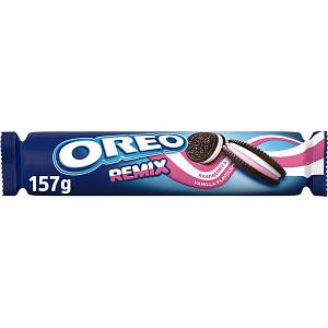 Печиво Oreo Remix Raspberry & Vanilla 157g  (строк прид.30.04.24)