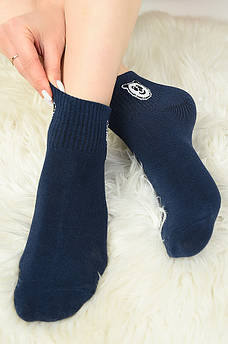 Шкарпетки жіночі сині розмір 35-41 140406M