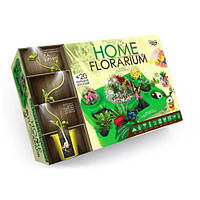 Набір для творч. "DankoToys" вирощування рослин "Home Florarium" (укр) HFL-01-01U