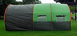 Велика Палатка Шатер тунельна чотиримісний тандемні намети висота 2 м, фото 3
