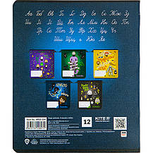 Зошит 12 арк., лін., гібр. лак + УФ лак, HP, фото 5