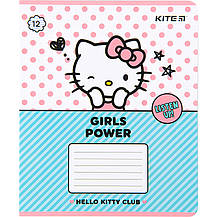 Зошит 12 арк., лін., софт тач + УФ лак, HK, фото 2