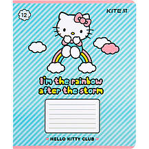 Зошит 12 арк., лін., софт тач + УФ лак, HK, фото 4