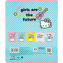 Зошит 12 арк., лін., софт тач + УФ лак, HK, фото 5